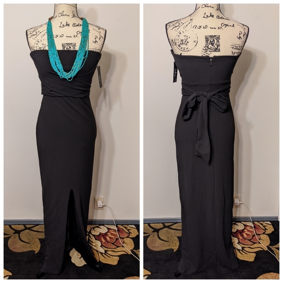 Lulu's Dresses | Lulus Own The Night Strapless Maxi Dress | Poshmark